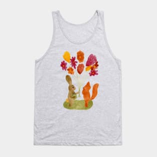 Cute friendship illustration Tank Top